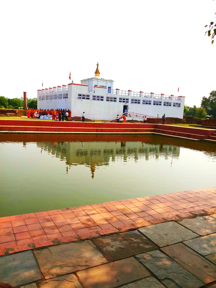 lumbini the birthplace of peace.