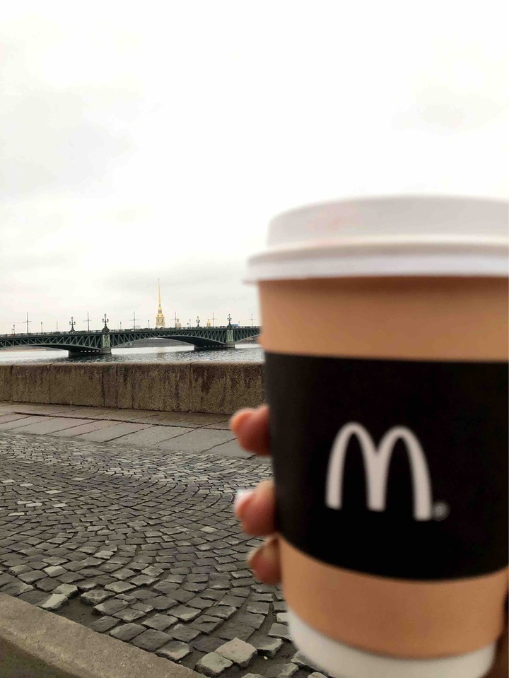 Sankt-Petersburg, Macdonald, Cofe, Good Morning