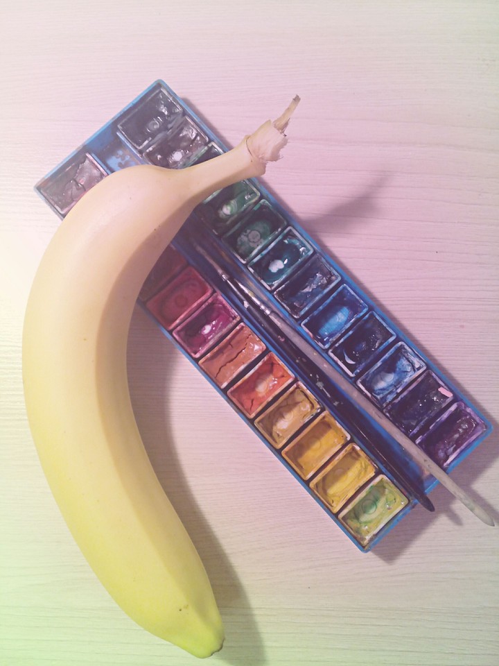 Banana&watercolour
