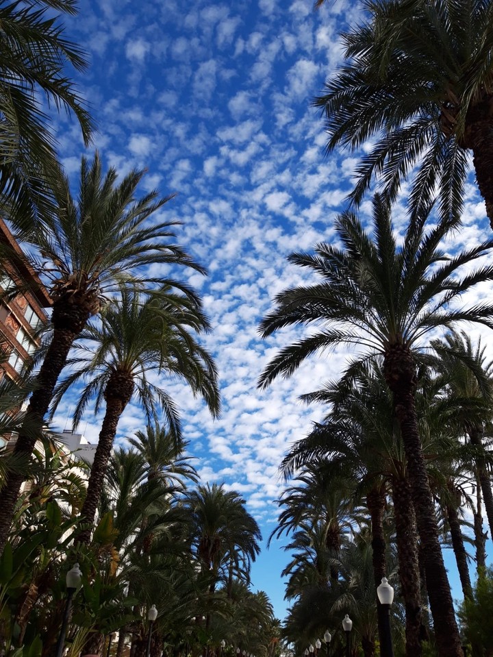 Clouds in Spain