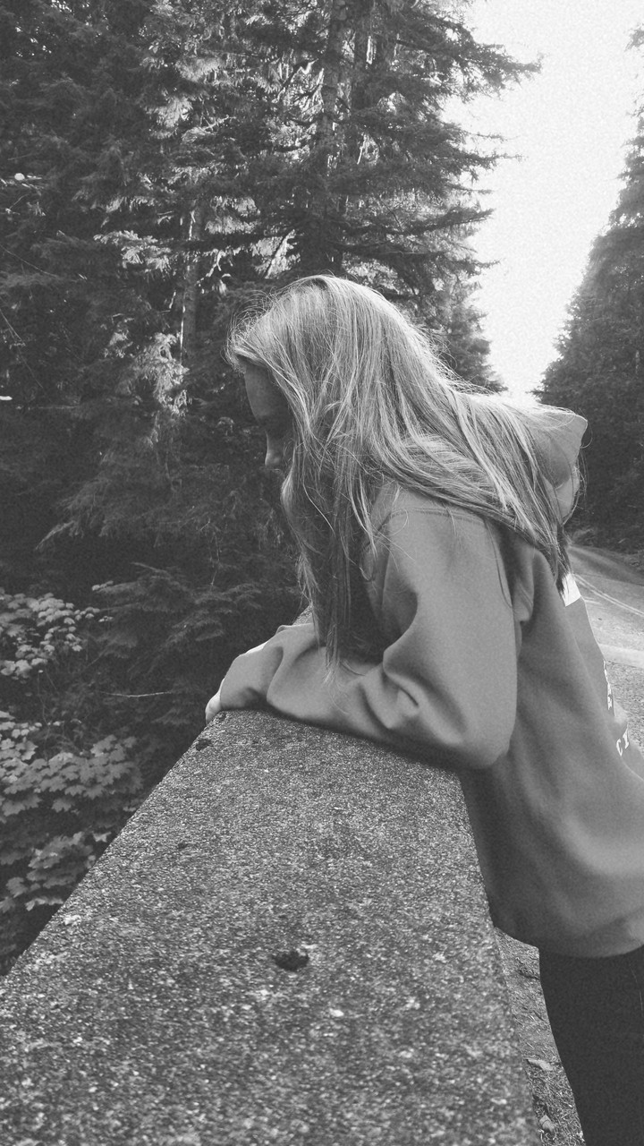girl on bridge