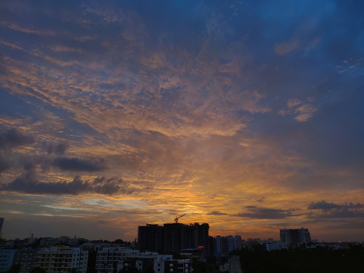 Sunset colors!