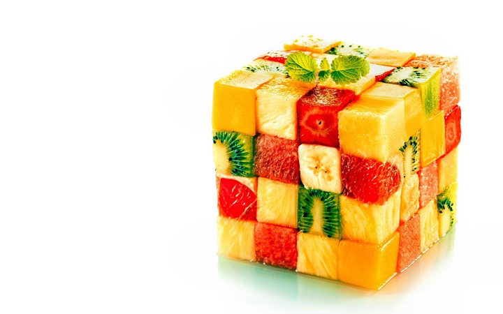 Fruit cube