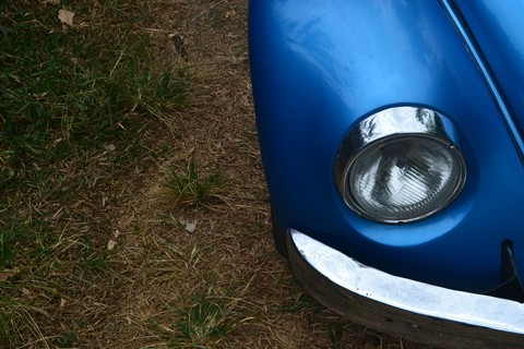 just blue