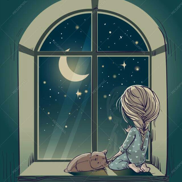 starry night view