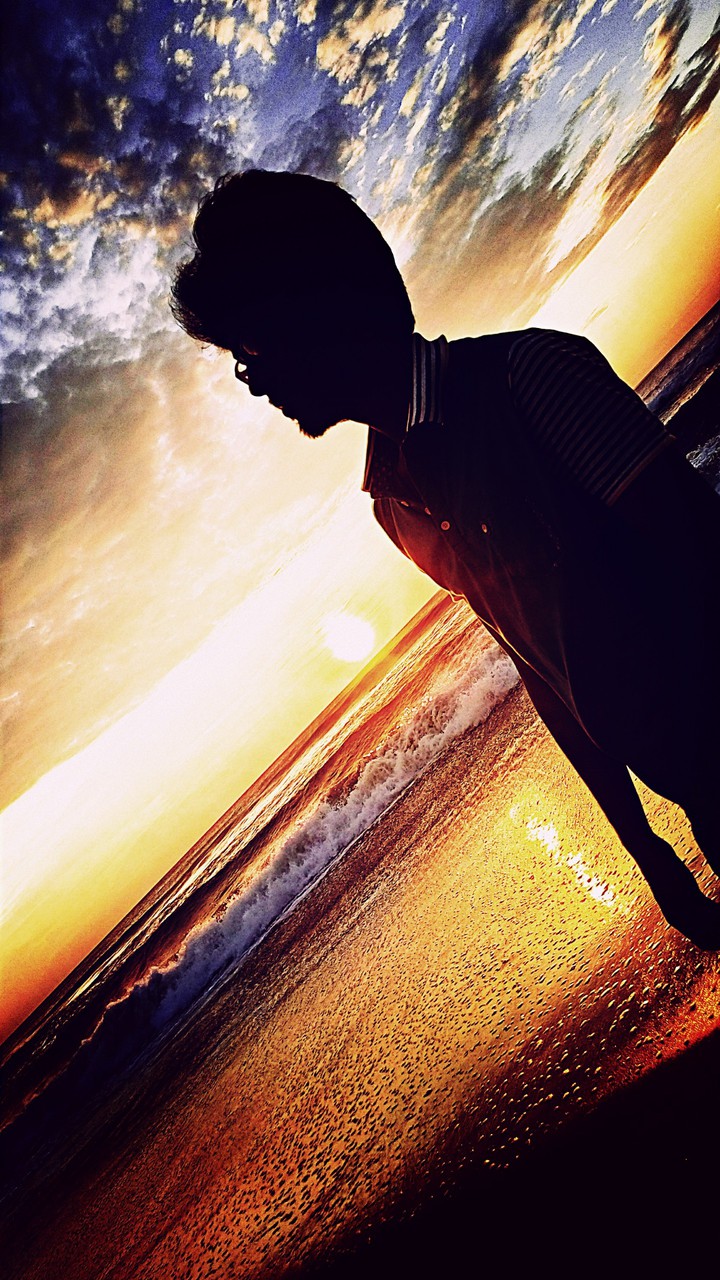 dawn at beach
