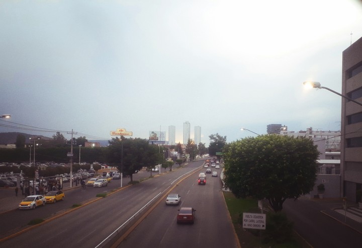 Atardecer en la ciudad
