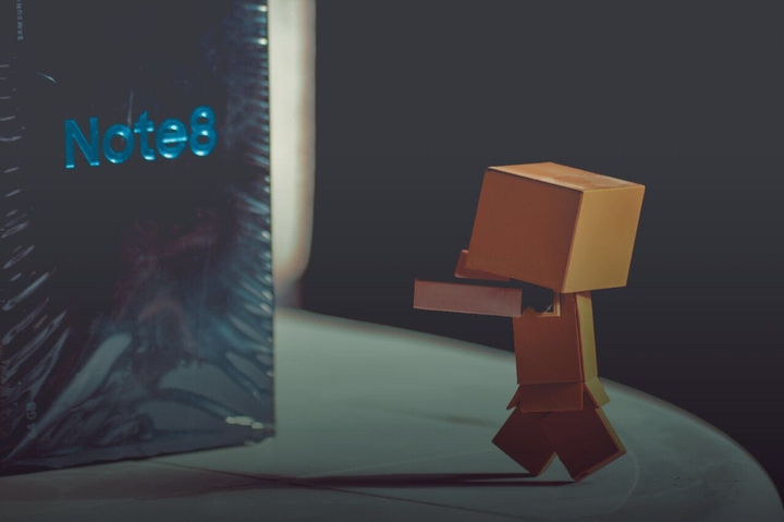 danbo with note