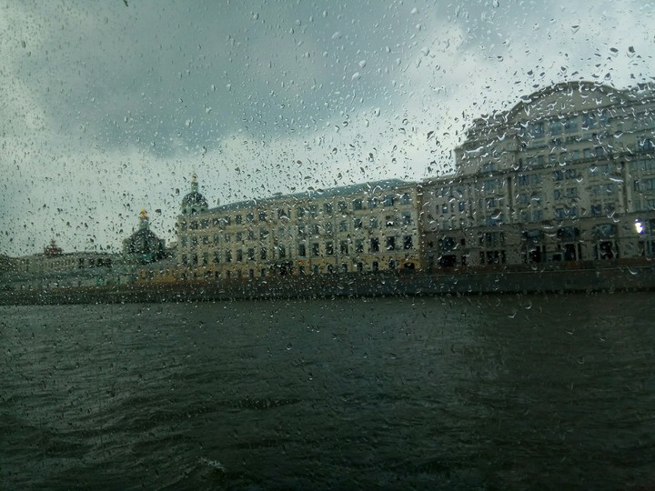 Moscow, it's raining