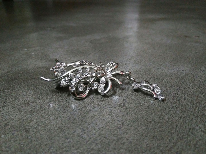 The broach..