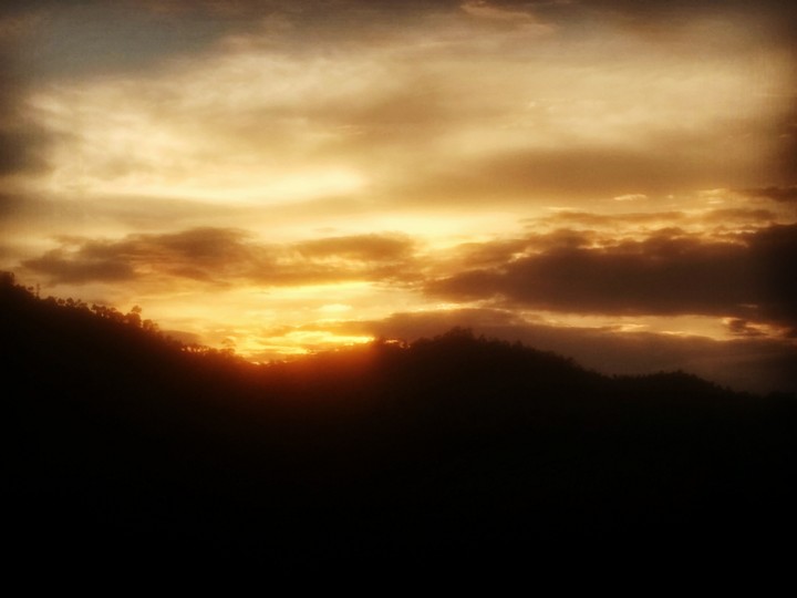 sun set