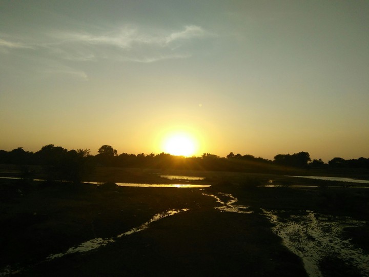 sun set