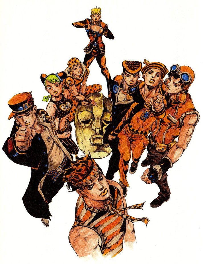 stone mask and jojos