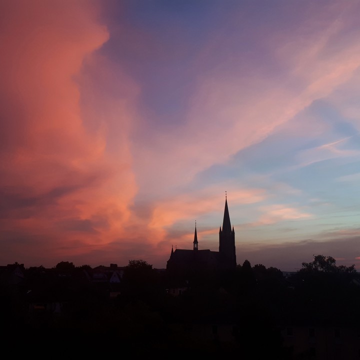 Colourful sky