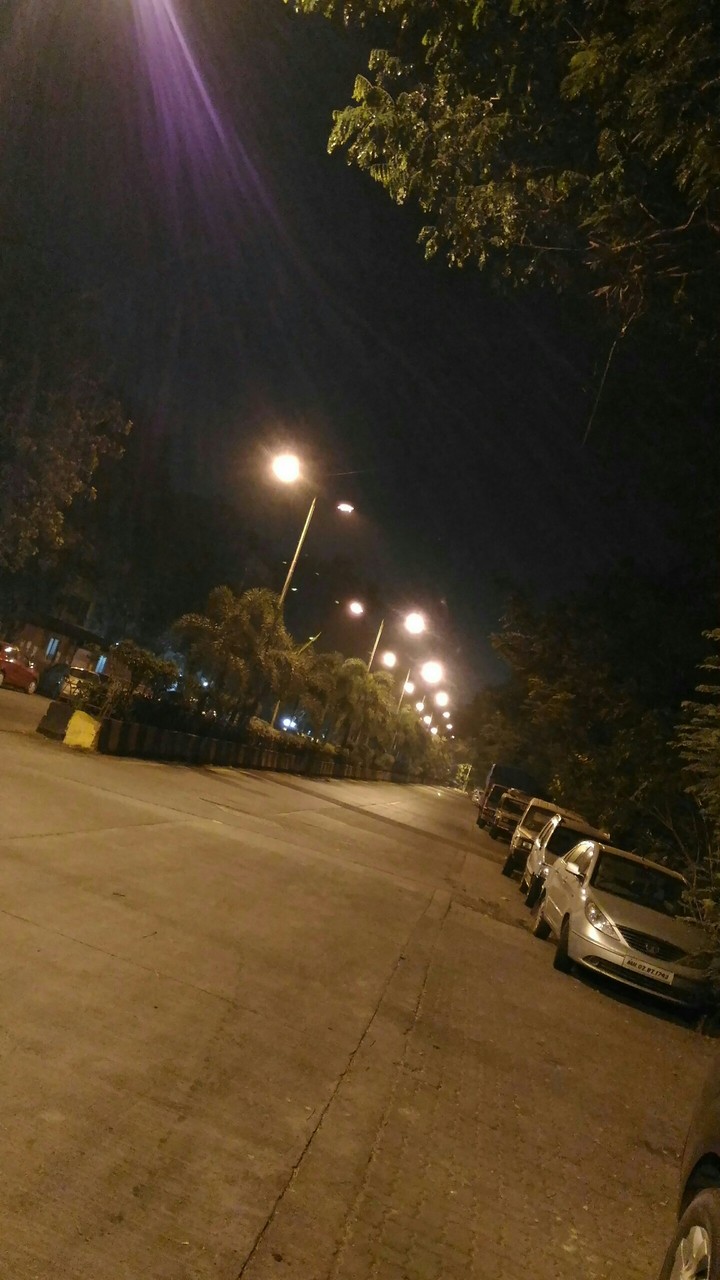 Street lights...