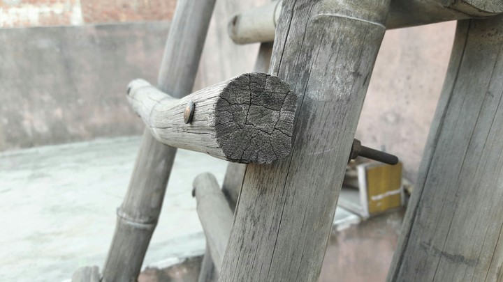 bamboo stair