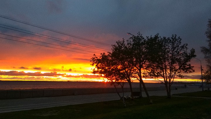 sunset in ru