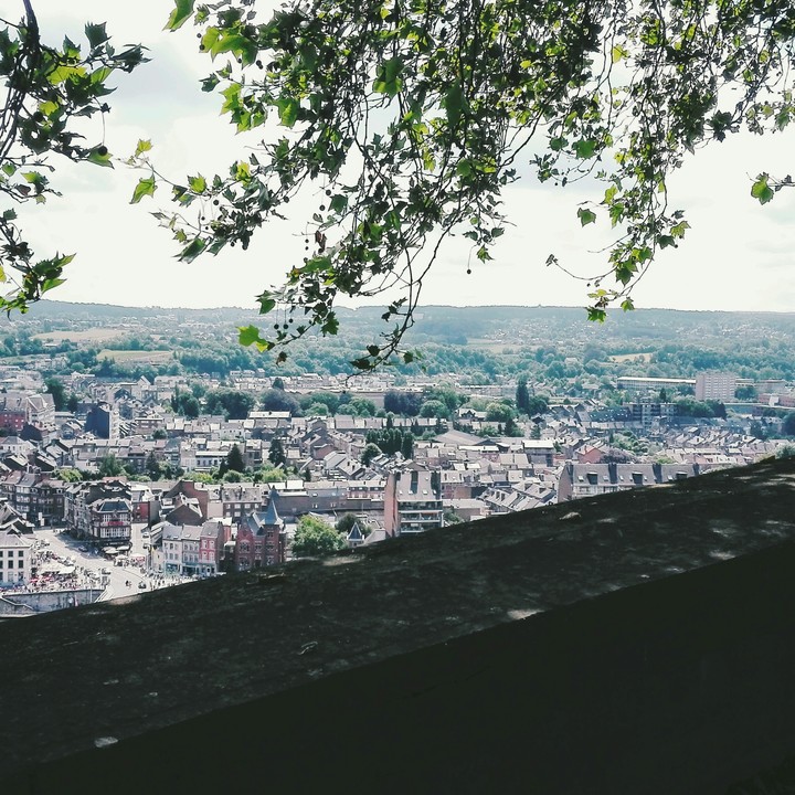 la vue de la citadelle de Namur !