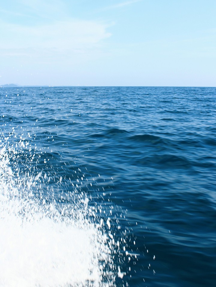 white and blue