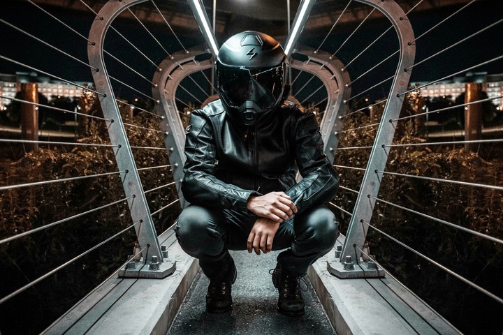 black
