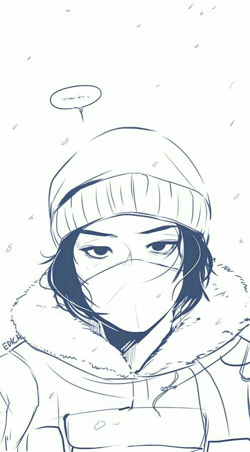 Rainbow 6 Siege FROST dessin