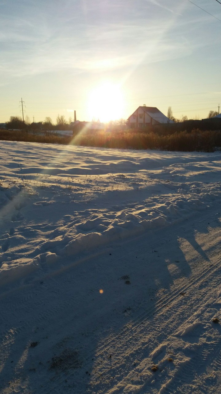 Winter in the village