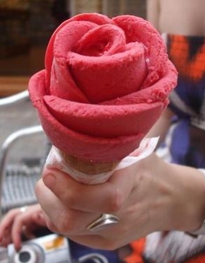 Ice pink cream
