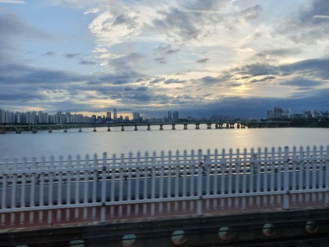 View from subway
