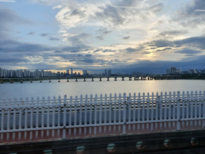 View from subway