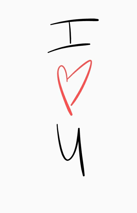 I love you...