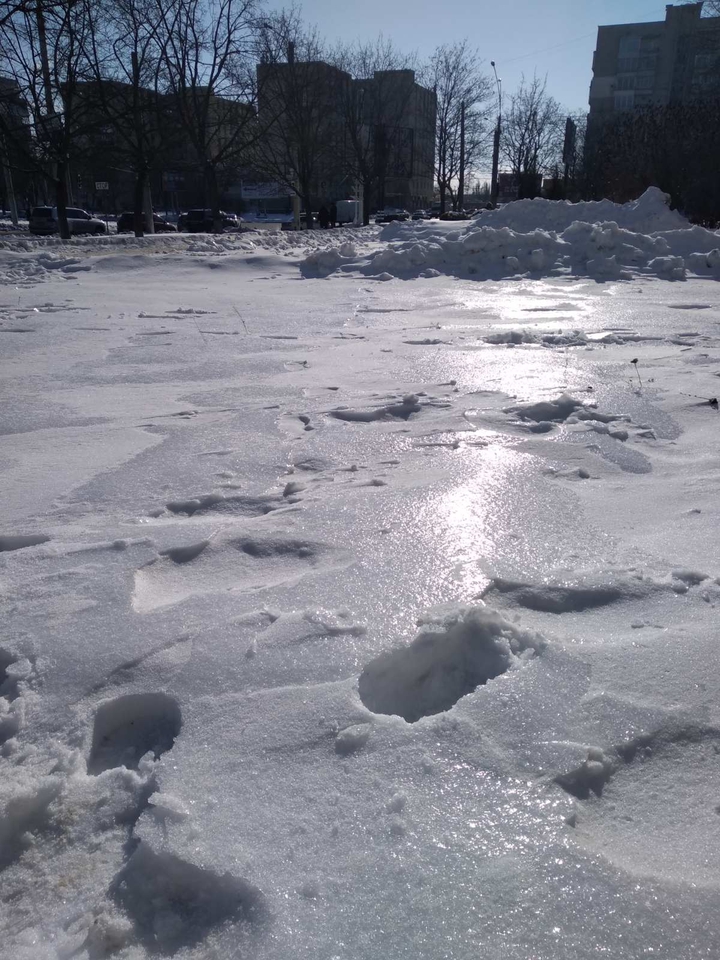 Зима в городе