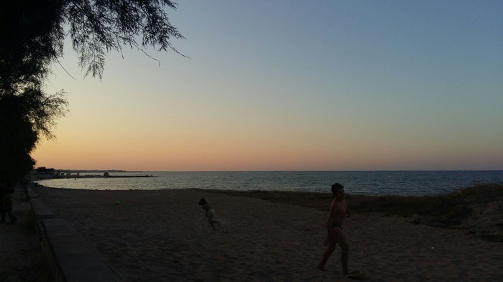 scenery sunset