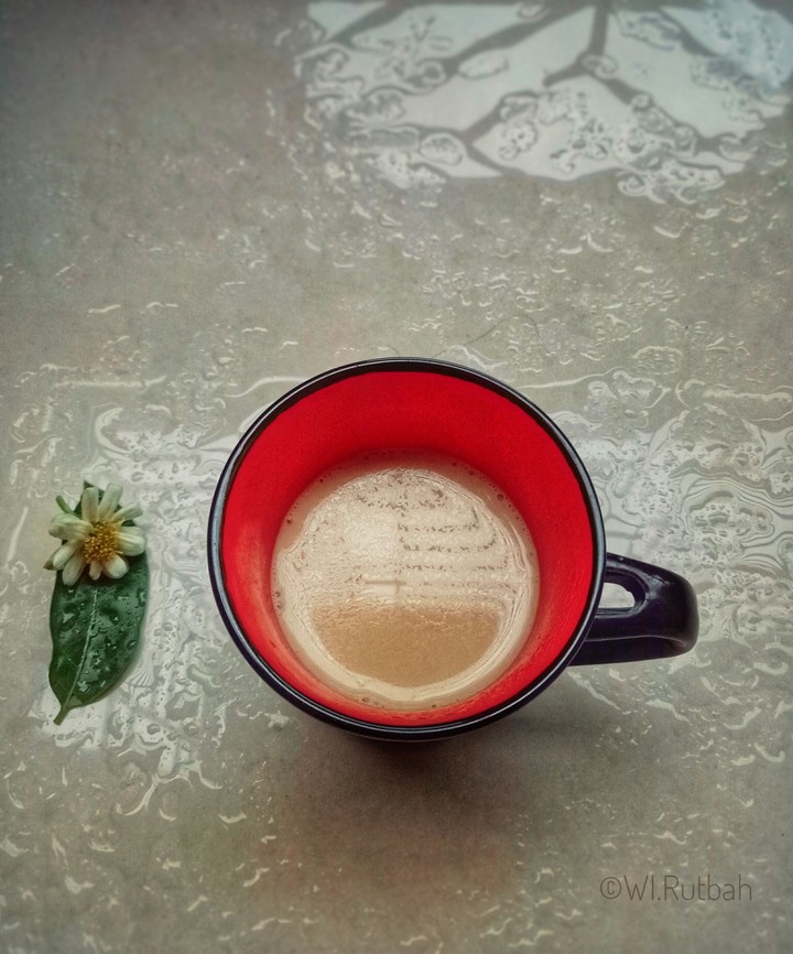 Smelling the Rain with a cup of coffee 