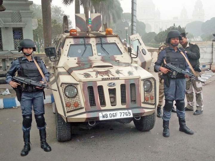 My city got under tight security for upcoming X- mas.