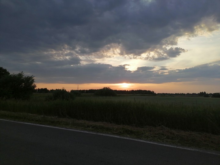 закат