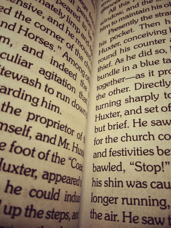 Within the world of books...