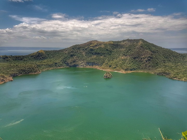 Taal Volcano Crater