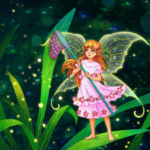 The magic girl
