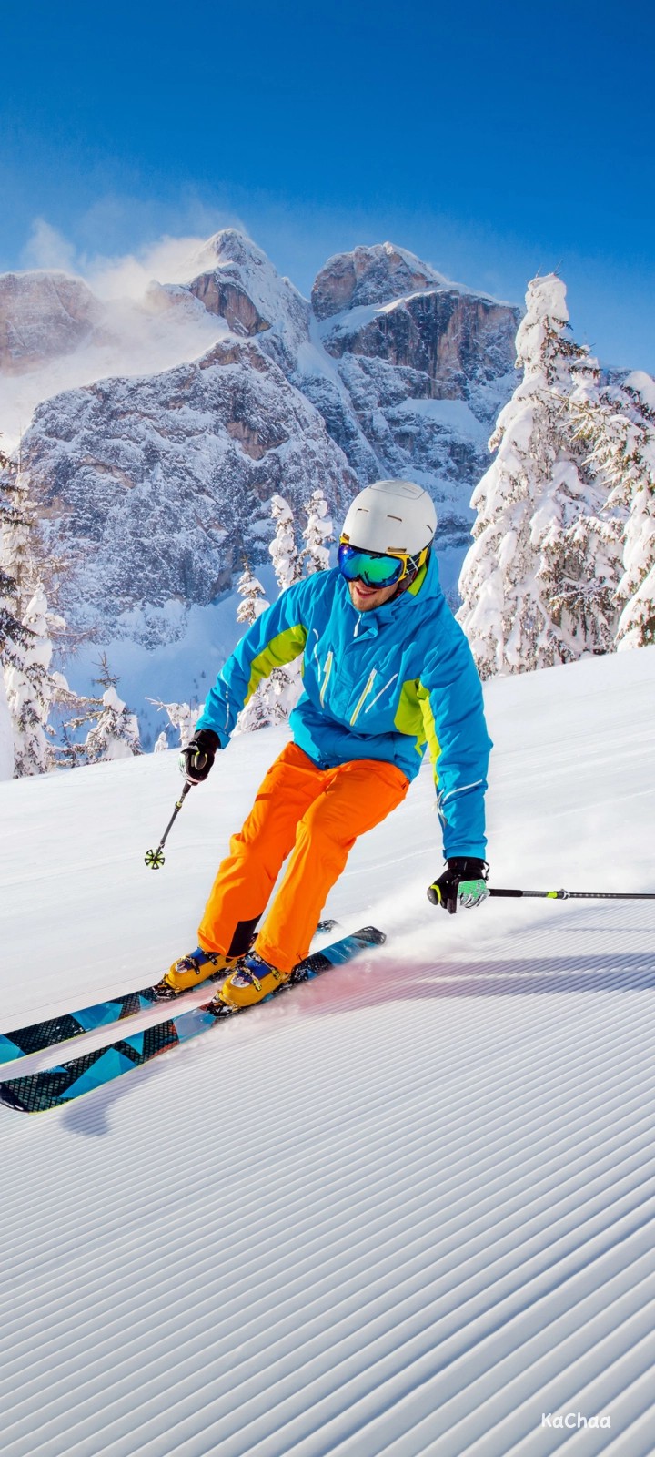 skiing