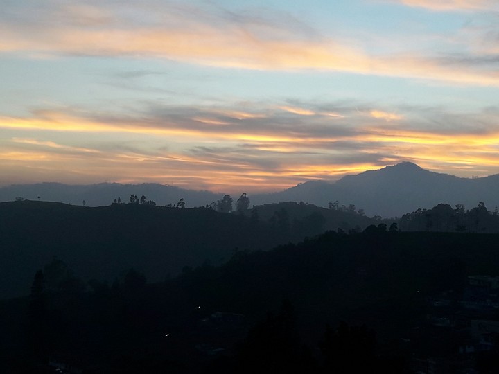 ooty sunset