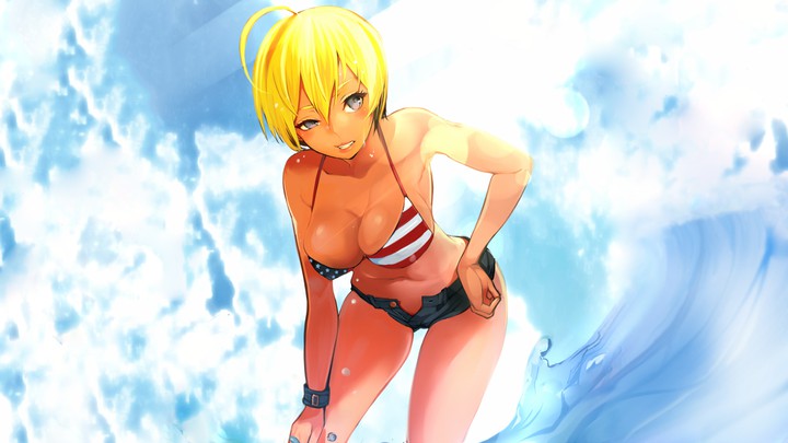 anime girls cawaiu