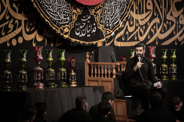 سید رضا نریمان در محرم ۱۴۰۰