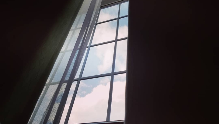 窓から見える景色