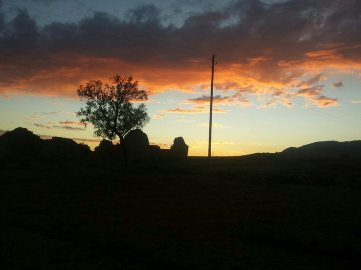 sunset.