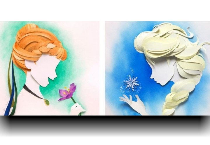 Paper Art (•‾⌣‾•)و ̑̑♡