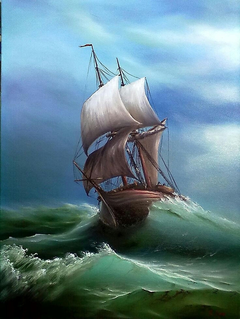 boat, galleon wallpapers