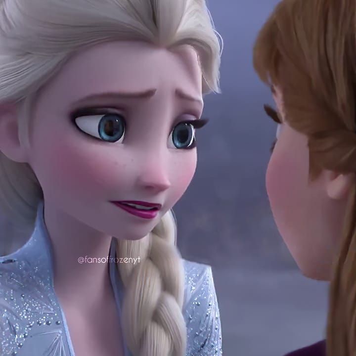 Elsa Speaks to Anna
