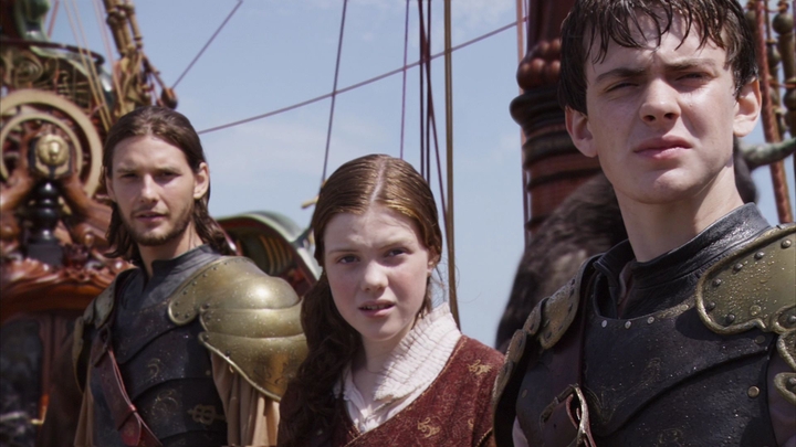 Caspian,Lucy & Edmund