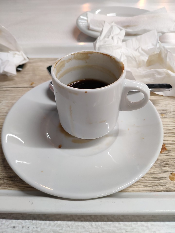 pues nada desayuno en el trabajo