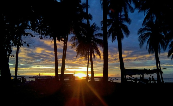 Sunset kiss in my hometown :*